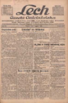 Lech.Gazeta Gnieźnieńska: codzienne pismo polityczne dla wszystkich stan&oacute;w. Dodatki: tygodniowy "Lechita" i powieściowy oraz dwutygodnik "Leszek" 1934.01.31 R.35 Nr24