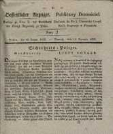 Oeffentlicher Anzeiger. 1835.01.13 Nro.2