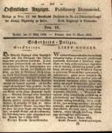 Oeffentlicher Anzeiger. 1835.03.17 Nro.11