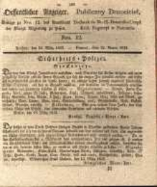 Oeffentlicher Anzeiger. 1835.03.24 Nro.12