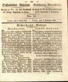 Oeffentlicher Anzeiger. 1835.04.07 Nro.14