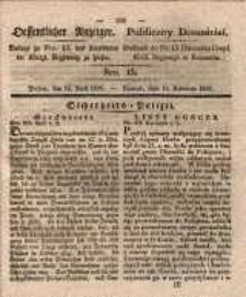 Oeffentlicher Anzeiger. 1835.04.14 Nro.15