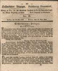 Oeffentlicher Anzeiger. 1835.05.19 Nro.20
