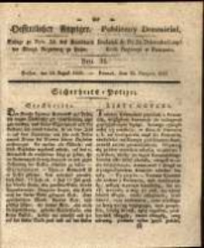 Oeffentlicher Anzeiger. 1835.08.25 Nro.34