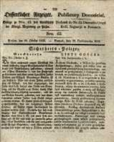 Oeffentlicher Anzeiger. 1835.10.20 Nro.42