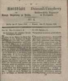 Amtsblatt der Königlichen Regierung zu Posen.1835.01.27 Nro.4