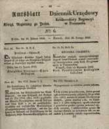 Amtsblatt der Königlichen Regierung zu Posen. 1835.02.10 Nro.6