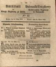 Amtsblatt der Königlichen Regierung zu Posen. 1835.03.24 Nro.12