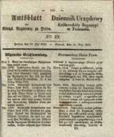 Amtsblatt der K&ouml;niglichen Regierung zu Posen. 1835.05.12 Nro.19