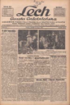 Lech.Gazeta Gnieźnieńska: codzienne pismo polityczne dla wszystkich stan&oacute;w. Dodatki: tygodniowy "Lechita" i powieściowy oraz dwutygodnik "Leszek" 1934.02.11 R.35 Nr33