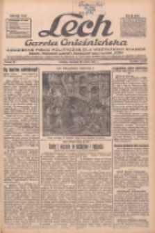 Lech.Gazeta Gnieźnieńska: codzienne pismo polityczne dla wszystkich stan&oacute;w. Dodatki: tygodniowy "Lechita" i powieściowy oraz dwutygodnik "Leszek" 1934.03.25 R.35 Nr69