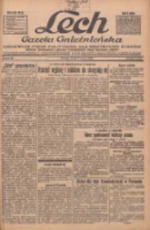 Lech.Gazeta Gnieźnieńska: codzienne pismo polityczne dla wszystkich stan&oacute;w. Dodatki: tygodniowy "Lechita" i powieściowy oraz dwutygodnik "Leszek" 1934.03.07 R.35 Nr53