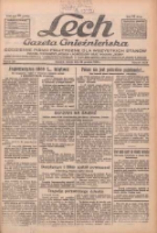 Lech.Gazeta Gnieźnieńska: codzienne pismo polityczne dla wszystkich stan&oacute;w. Dodatki: tygodniowy "Lechita" i powieściowy oraz dwutygodnik "Leszek" 1932.12.24 R.33 Nr296