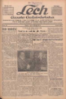 Lech.Gazeta Gnieźnieńska: codzienne pismo polityczne dla wszystkich stan&oacute;w. Dodatki: tygodniowy "Lechita" i powieściowy oraz dwutygodnik "Leszek" 1934.05.10 R.35 Nr106