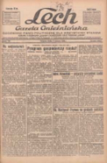 Lech.Gazeta Gnieźnieńska: codzienne pismo polityczne dla wszystkich stan&oacute;w. Dodatki: tygodniowy "Lechita" i powieściowy oraz dwutygodnik "Leszek" 1934.06.06 R.35 Nr126