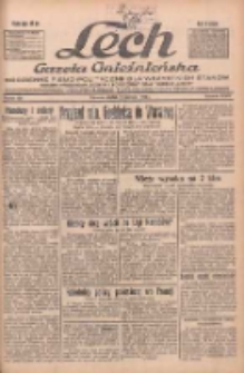 Lech.Gazeta Gnieźnieńska: codzienne pismo polityczne dla wszystkich stan&oacute;w. Dodatki: tygodniowy "Lechita" i powieściowy oraz dwutygodnik "Leszek" 1934.06.08 R.35 Nr128