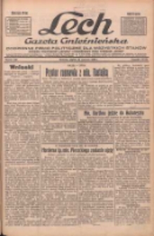 Lech.Gazeta Gnieźnieńska: codzienne pismo polityczne dla wszystkich stan&oacute;w. Dodatki: tygodniowy "Lechita" i powieściowy oraz dwutygodnik "Leszek" 1934.06.22 R35 Nr140