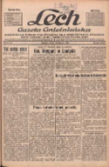 Lech.Gazeta Gnieźnieńska: codzienne pismo polityczne dla wszystkich stan&oacute;w. Dodatki: tygodniowy "Lechita" i powieściowy oraz dwutygodnik "Leszek" 1934.06.23 R.35 Nr141