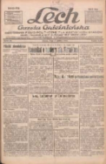 Lech.Gazeta Gnieźnieńska: codzienne pismo polityczne dla wszystkich stan&oacute;w. Dodatki: tygodniowy "Lechita" i powieściowy oraz dwutygodnik "Leszek" 1934.06.27 R.35 Nr144