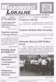 Wiadomości Lokalne 2012 R.12 Nr5(158)