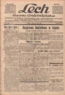 Lech.Gazeta Gnieźnieńska: codzienne pismo polityczne dla wszystkich stanów. Dodatki: tygodniowy "Lechita" i powieściowy oraz dwutygodnik "Leszek" 1935.02.08 R.36 Nr32