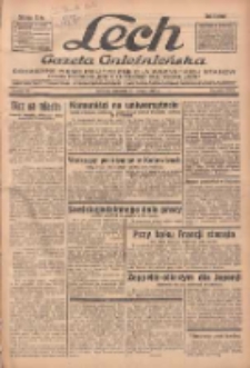 Lech.Gazeta Gnieźnieńska: codzienne pismo polityczne dla wszystkich stanów. Dodatki: tygodniowy "Lechita" i powieściowy oraz dwutygodnik "Leszek" 1935.02.21 R.36 Nr43