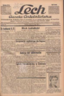 Lech.Gazeta Gnieźnieńska: codzienne pismo polityczne dla wszystkich stan&oacute;w. Dodatki: tygodniowy "Lechita" i powieściowy oraz dwutygodnik "Leszek" 1935.02.27 R.36 Nr48