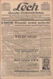 Lech.Gazeta Gnieźnieńska: codzienne pismo polityczne dla wszystkich stan&oacute;w. Dodatki: tygodniowy "Lechita" i powieściowy oraz dwutygodnik "Leszek" 1935.03.03 R.36 Nr52