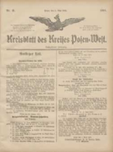 Kreis-Blatt des Kreises Posen-West 1904.05.05 Jg.16 Nr18