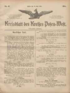 Kreis-Blatt des Kreises Posen-West 1904.05.12 Jg.16 Nr19