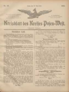 Kreis-Blatt des Kreises Posen-West 1904.05.19 Jg.16 Nr20