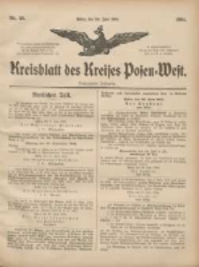 Kreis-Blatt des Kreises Posen-West 1904.06.30 Jg.16 Nr26