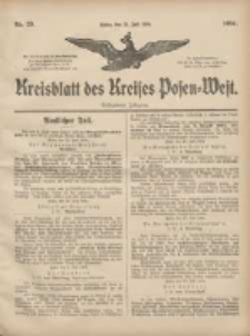 Kreis-Blatt des Kreises Posen-West 1904.07.21 Jg.16 Nr29
