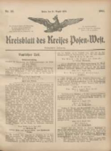 Kreis-Blatt des Kreises Posen-West 1904.08.11 Jg.16 Nr33