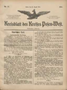 Kreis-Blatt des Kreises Posen-West 1904.08.25 Jg.16 Nr35