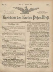 Kreis-Blatt des Kreises Posen-West 1904.09.08 Jg.16 Nr37