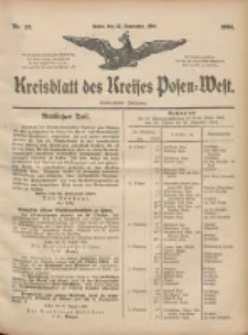 Kreis-Blatt des Kreises Posen-West 1904.09.22 Jg.16 Nr39