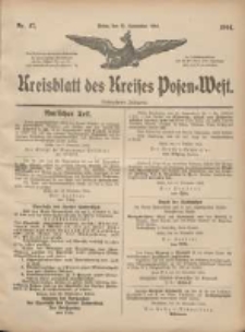 Kreis-Blatt des Kreises Posen-West 1904.11.17 Jg.16 Nr47