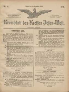 Kreis-Blatt des Kreises Posen-West 1904.12.15 Jg.16 Nr51