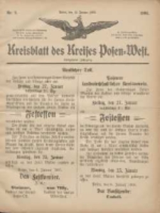 Kreisblatt des Kreises Posen-West 1905.01.12 Jg.17 Nr2