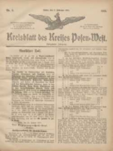Kreisblatt des Kreises Posen-West 1905.02.02 Jg.17 Nr5