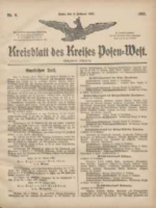 Kreisblatt des Kreises Posen-West 1905.02.09 Jg.17 Nr6