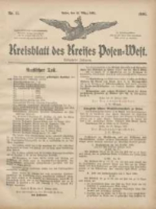 Kreisblatt des Kreises Posen-West 1905.03.16 Jg.17 Nr11