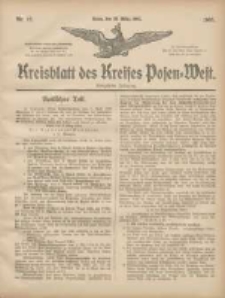 Kreisblatt des Kreises Posen-West 1905.03.23 Jg.17 Nr12