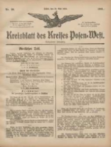 Kreisblatt des Kreises Posen-West 1905.05.18 Jg.17 Nr20