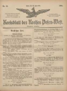 Kreisblatt des Kreises Posen-West 1905.06.29 Jg.17 Nr26