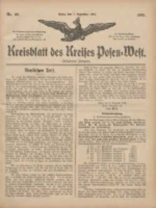 Kreisblatt des Kreises Posen-West 1905.12.07 Jg.17 Nr49