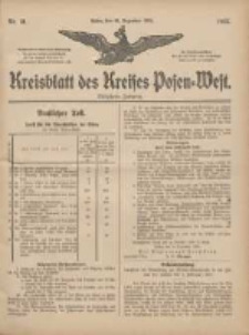 Kreisblatt des Kreises Posen-West 1905.12.21 Jg.17 Nr51