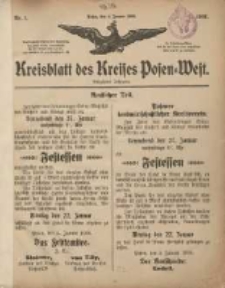 Kreisblatt des Kreises Posen-West 1906.01.04 Jg.18 Nr1