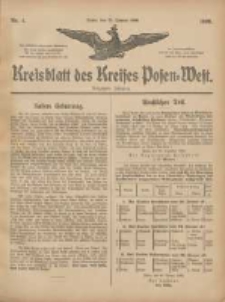 Kreisblatt des Kreises Posen-West 1906.01.25 Jg.18 Nr4